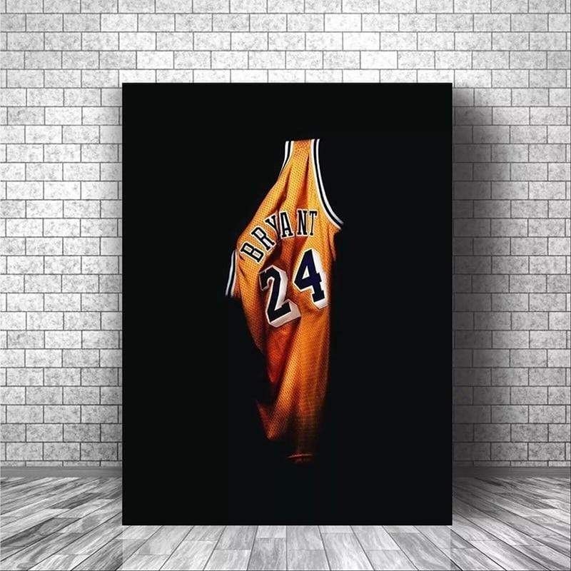 Kobe Bryant Canvas Wall Art Kobe Bryant Wall Art Kobe Bryant 