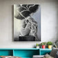 CloudShop Art Painting Canvas Print abstract-lonely-girl 50x70cm Canvas Frame Wrap - Ready to Hang 