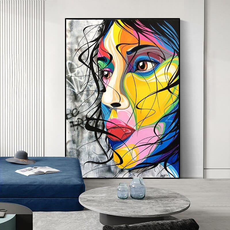 CloudShop Art Painting Canvas Print  30x40cm  abstract-personality Canvas Frame Wrap - Ready to Hang