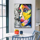 CloudShop Art Painting Canvas Print  50x70cm  abstract-personality Canvas Frame Wrap - Ready to Hang