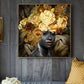 CloudShop Art Painting Canvas Print auriferous-flower-head 50x50cm Canvas Print - With Wrap Frame 