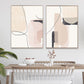 CloudShop Art Painting Canvas Print boho-beige-abstract 30x40cm Boho 1 Canvas Frame Wrap - Ready to Hang