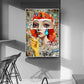 CloudShop Art Painting Canvas Print  80x120cm  a-star-is-born Canvas Frame Wrap - Ready to Hang