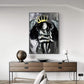 CloudShop Art Painting Canvas Print  50x75cm  africa-angel-queen Canvas Frame Wrap - Ready to Hang