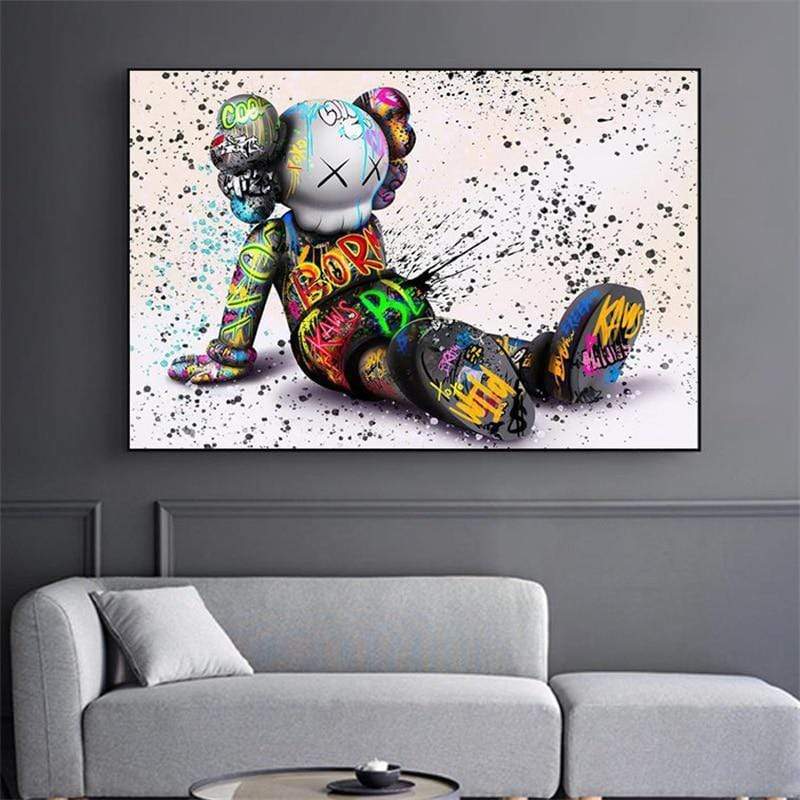 CloudShop Art Painting Canvas Print  60x90cm  born-to-be Canvas Frame Wrap - Ready to Hang