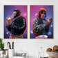 CloudShop Art Painting Canvas Print  60x80cm Swag cool-monkey-trouble Canvas Frame Wrap - Ready to Hang