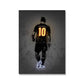 CloudShop Art Painting Canvas Print  50x75cm Ibrahimović football-legends Canvas Frame Wrap - Ready to Hang