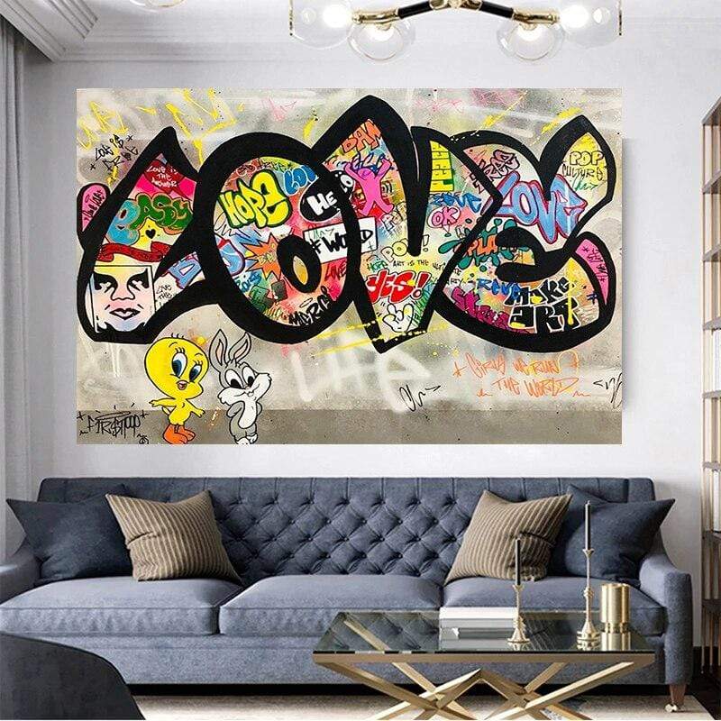 CloudShop Art Painting Canvas Print  60x90cm  girls-we-run-the-world Canvas Frame Wrap - Ready to Hang