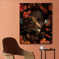 CloudShop Art Painting Canvas Print  100x140cm  half-woman-half-tiger Canvas Frame Wrap - Ready to Hang
