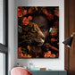 CloudShop Art Painting Canvas Print  80x120cm  half-woman-half-tiger Canvas Frame Wrap - Ready to Hang