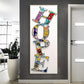 CloudShop Art Painting Canvas Print  40x120cm  hope-graffiti-letters Canvas Frame Wrap - Ready to Hang