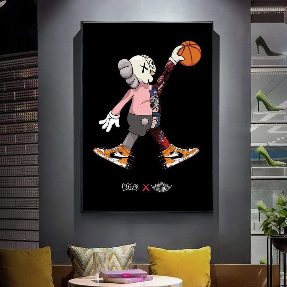 art kaws basketball