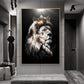CloudShop Art Painting Canvas Print  50x75cm  king-of-kings Canvas Frame Wrap - Ready to Hang