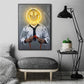 CloudShop Art Painting Canvas Print  60x90cm  light-up-your-smile Canvas Frame Wrap - Ready to Hang