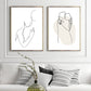 CloudShop Art Painting Canvas Print  30x40cm Love 2 couples-love Canvas Frame Wrap - Ready to Hang