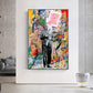 CloudShop Art Painting Canvas Print  60x90cm  love-is-the-answer Canvas Frame Wrap - Ready to Hang