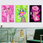 CloudShop Art Painting Canvas Print  50x70cm Oh You Fancy love-the-pink-panther Canvas Frame Wrap - Ready to Hang