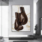 CloudShop Art Painting Canvas Print  60x90cm  lv-boxing-gloves Canvas Frame Wrap - Ready to Hang
