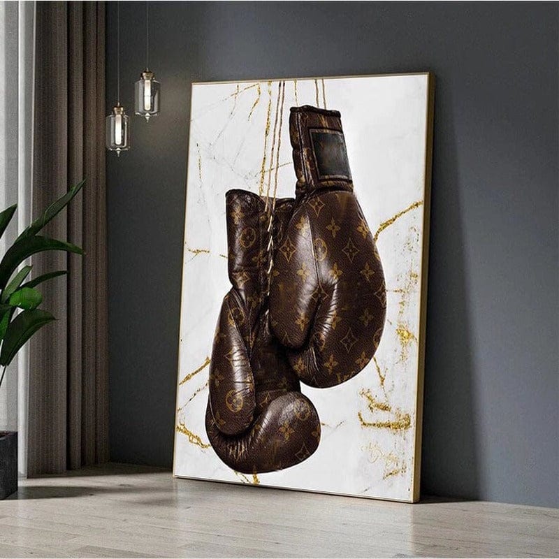 LV Boxing Gloves' fashion art - Explore our Modern Pop Art Collection!