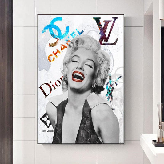 CloudShop Art Painting Canvas Print  30x40cm  marilyn-and-the-brands Canvas Frame Wrap - Ready to Hang