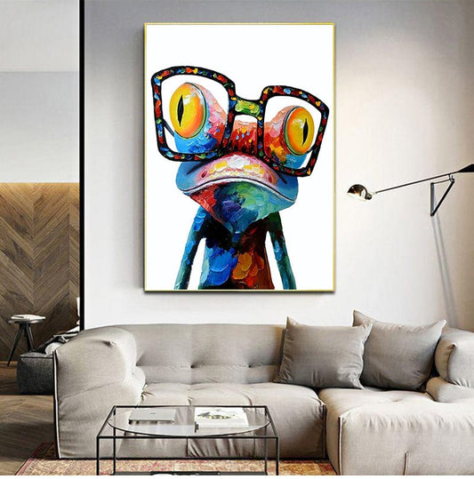 CloudShop Art Painting Canvas Print  30x40cm  mr-boss-frog Canvas Frame Wrap - Ready to Hang