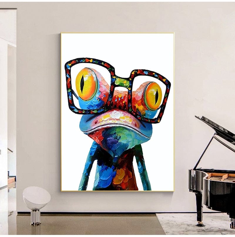 CloudShop Art Painting Canvas Print  40x50cm  mr-boss-frog Canvas Frame Wrap - Ready to Hang