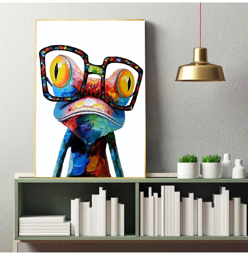 CloudShop Art Painting Canvas Print  60x80cm  mr-boss-frog Canvas Frame Wrap - Ready to Hang