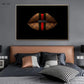 CloudShop Art Painting Canvas Print  50x70cm  my-gucci-lips Canvas Frame Wrap - Ready to Hang