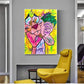 CloudShop Art Painting Canvas Print  70x100cm  pinky-loves-cash Canvas Frame Wrap - Ready to Hang