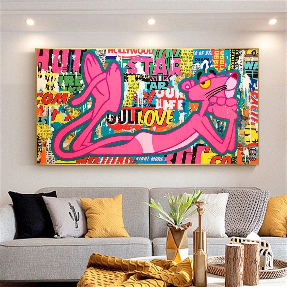 CloudShop Art Painting Canvas Print  60X120cm  pinky-on-the-beach Canvas Frame Wrap - Ready to Hang