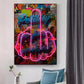 CloudShop Art Painting Canvas Print  60x80cm  politely-f-yourself Canvas Frame Wrap - Ready to Hang