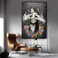 CloudShop Art Painting Canvas Print  60x80cm  queen-of-everything Canvas Frame Wrap - Ready to Hang