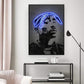 CloudShop Art Painting Canvas Print  50x75cm Biggie rap-hip-hop-legends Canvas Frame Wrap - Ready to Hang