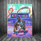 CloudShop Art Painting Canvas Print  50x70cm AstroWorld rapper-travis-scott Canvas Frame Wrap - Ready to Hang