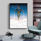 CloudShop Art Painting Canvas Print  50x70cm Highest in The Room rapper-travis-scott Canvas Frame Wrap - Ready to Hang