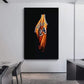CloudShop Art Painting Canvas Print  70x100cm  rip-kobe-bryant Canvas Frame Wrap - Ready to Hang