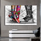 CloudShop Art Painting Canvas Print  50x75cm  sneakers-couple-love Canvas Frame Wrap - Ready to Hang