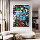 CloudShop Art Painting Canvas Print  40x60cm  the-bear-army Canvas Frame Wrap - Ready to Hang