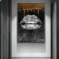 CloudShop Art Painting Canvas Print  60x90cm FZ543 the-dollar-lips Canvas Frame Wrap - Ready to Hang