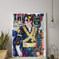 CloudShop Art Painting Canvas Print  50x70cm  the-king-of-pop Canvas Frame Wrap - Ready to Hang