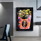 CloudShop Art Painting Canvas Print  60x90cm  the-money-fries Canvas Frame Wrap - Ready to Hang