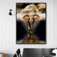 CloudShop Art Painting Canvas Print  80x120cm  the-nordic-elephant Canvas Frame Wrap - Ready to Hang