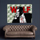 CloudShop Art Painting Canvas Print  50x70cm  the-street-wolf Canvas Frame Wrap - Ready to Hang