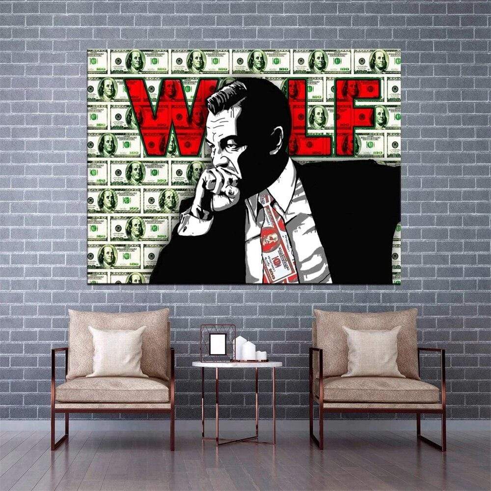CloudShop Art Painting Canvas Print  50x75cm  the-street-wolf Canvas Frame Wrap - Ready to Hang