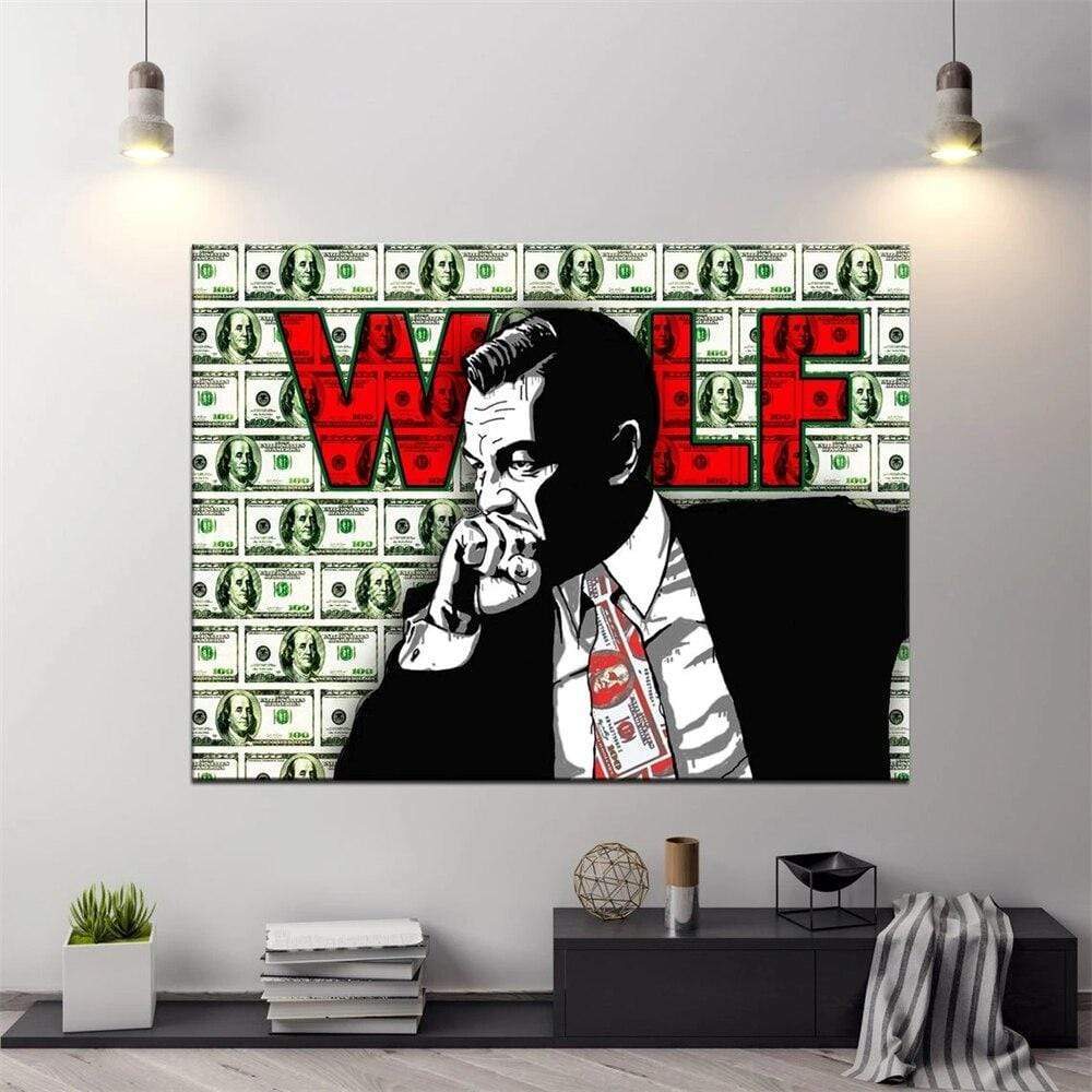 CloudShop Art Painting Canvas Print  60x80cm  the-street-wolf Canvas Frame Wrap - Ready to Hang