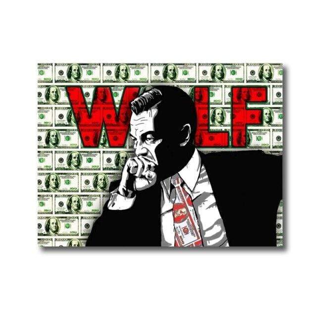 CloudShop Art Painting Canvas Print  120x170cm  the-street-wolf Canvas Frame Wrap - Ready to Hang