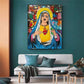 CloudShop Art Painting Canvas Print  60x90cm  virgin-mary-queen Canvas Frame Wrap - Ready to Hang