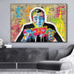 CloudShop Art Painting Canvas Print  50x70cm  wall-street-power Canvas Frame Wrap - Ready to Hang