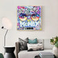 CloudShop Art Painting Canvas Print  60x60cm  yes-to-money Canvas Frame Wrap - Ready to Hang