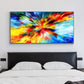 CloudShop Art Painting Canvas Print colors-of-love 50x100cm | 20x40 inches Canvas Print - With Wrap Frame 